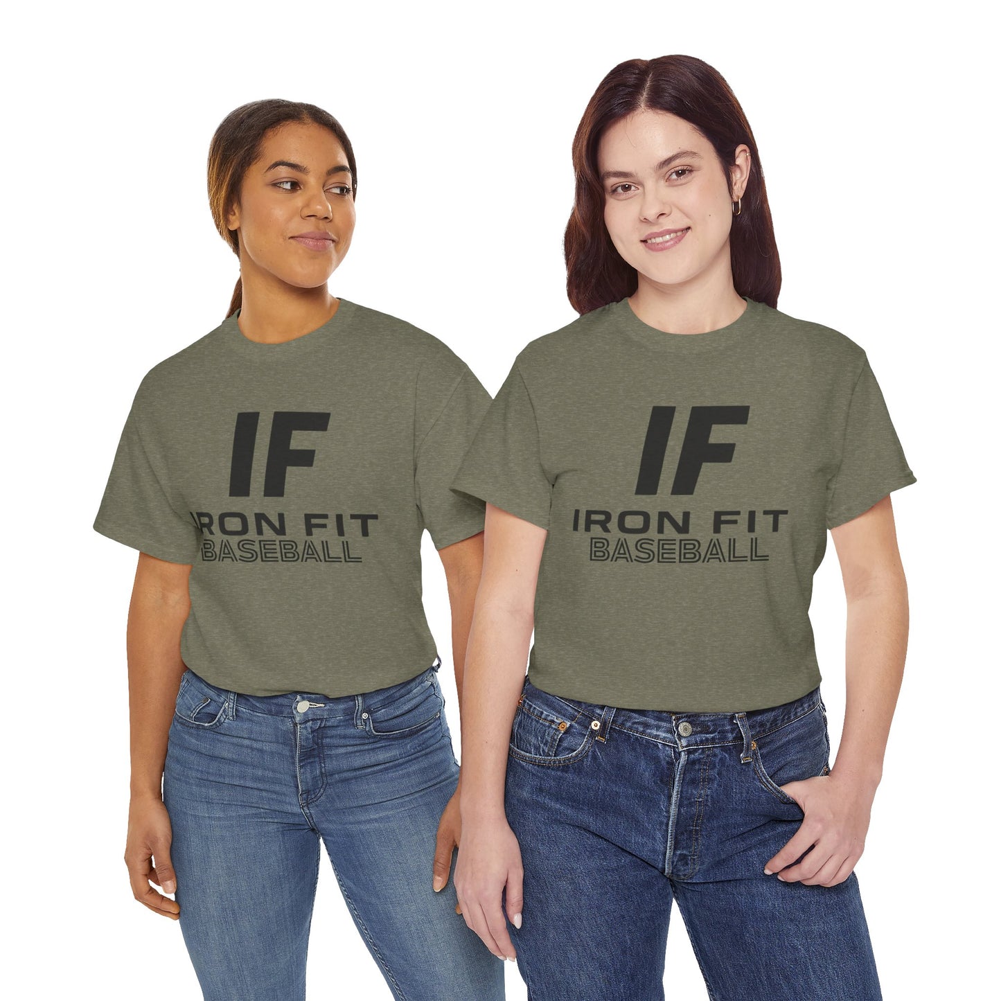 Adult Iron Fit Cotton Tee – Baseball Edition