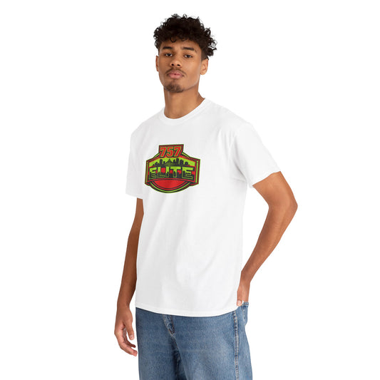 757 Elite Logo T-Shirt — Vintage City Skyline Graphic Tee