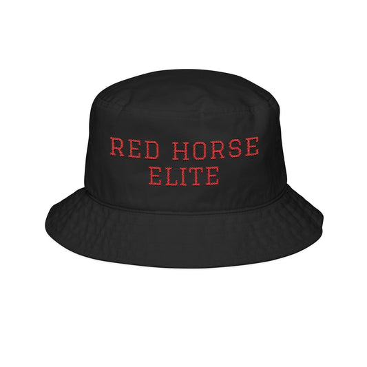 Red Horse Elite Embroidered Bucket Hat