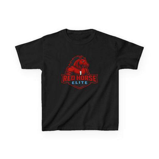 Kids T‑Shirt — Red Horse Elite Logo Youth Tee