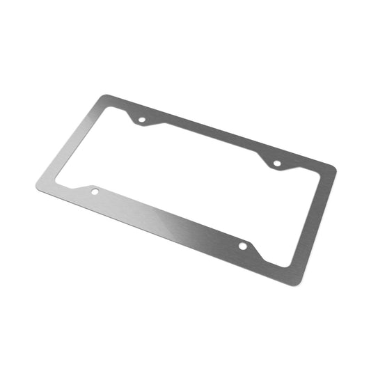 Iron Fit Metal License Plate Frame