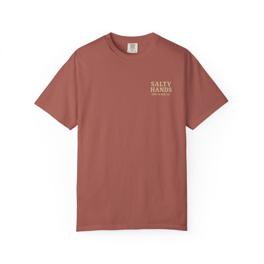 Salty Hands Surf & Sun T-Shirt — Crystal Coast Fishing Graphic Tee