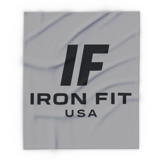 Arctic Fleece Blanket - Soft Warm Throw for Cozy Nights, Gym Lovers Gift, Modern Home Decor, Workout Blanket, Holiday Present