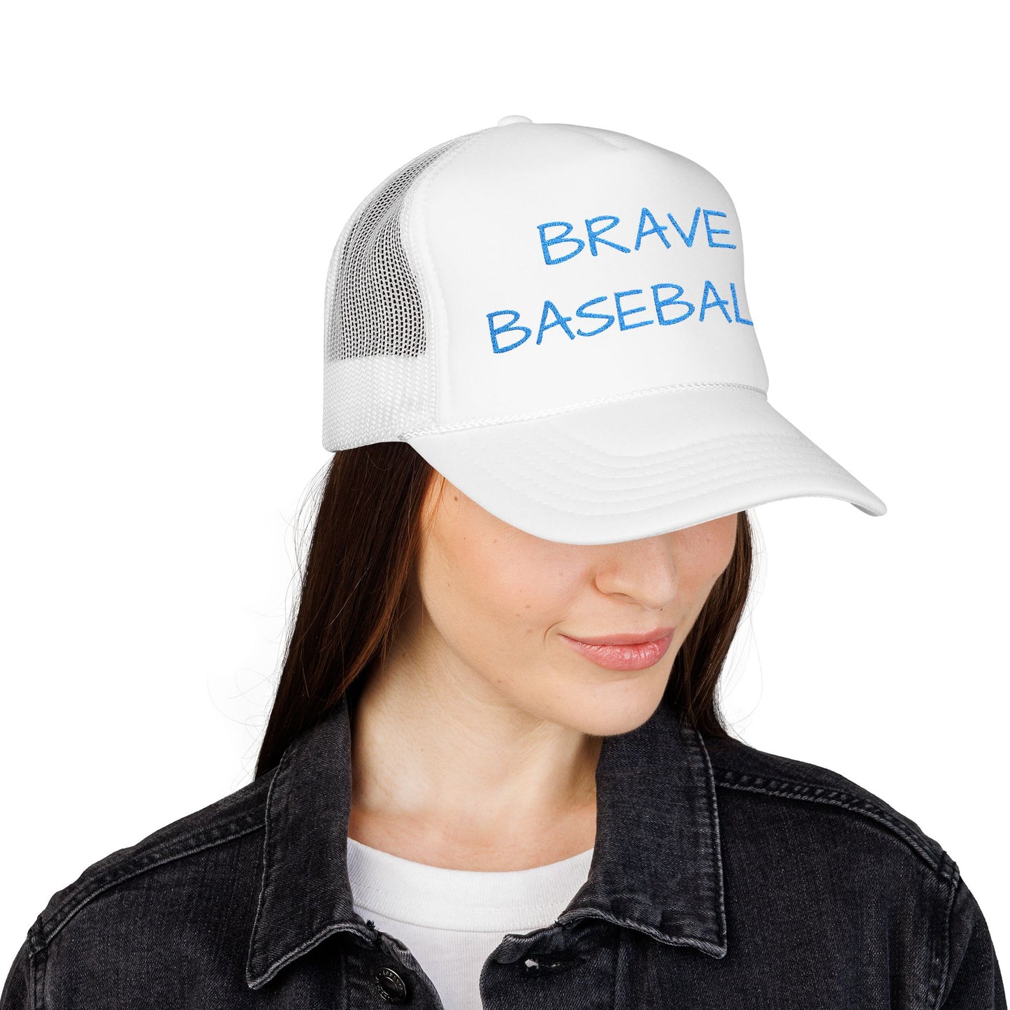 Brave Baseball Foam Trucker Hat