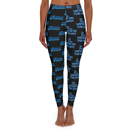 Zoomin Groomin Stylish Leggings Women - Perfect for Yoga, Gym, or Casual Outings, Trendy Activewear, Unique Gift for Her