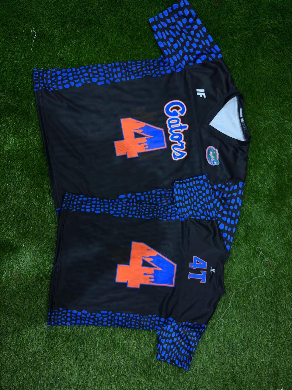 Gators — Reversible mesh jerseys and matching shorts