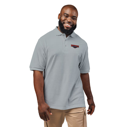 Embroidered Red Horse Elite Polo Shirt