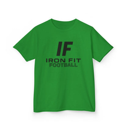 Youth Iron Fit Cotton Tee-Football Edition