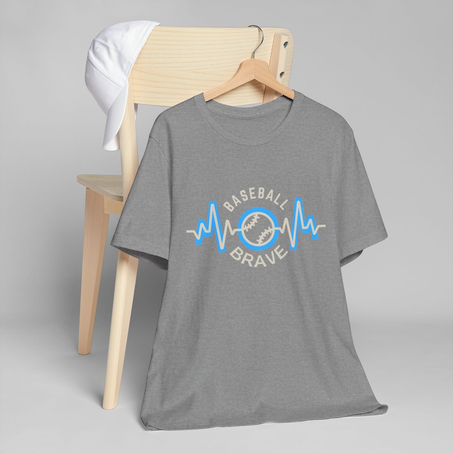 Brave MOM heartbeat T-Shirt
