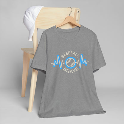 Brave MOM heartbeat T-Shirt