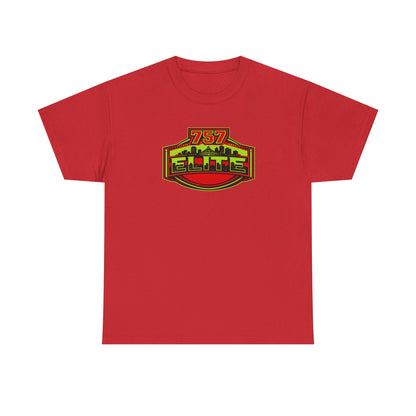 757 Elite Logo T-Shirt — Vintage City Skyline Graphic Tee
