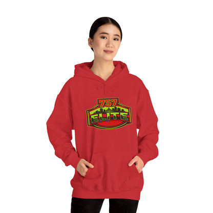 757 Elite Hoodie — Hampton Roads Skyline Logo Pullover