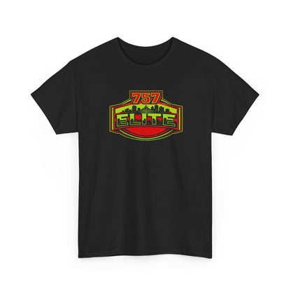 757 Elite Logo T-Shirt — Vintage City Skyline Graphic Tee