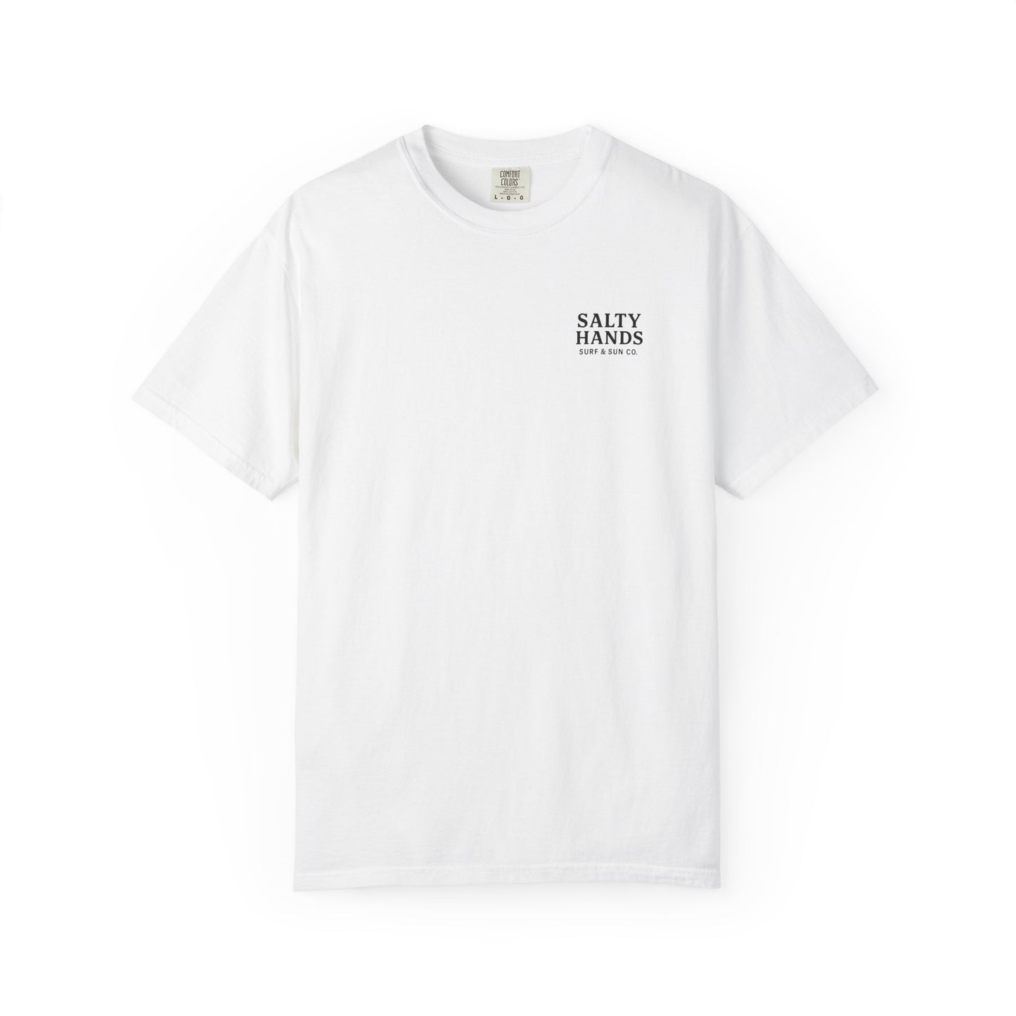 Salty Hands Surf & Sun T-Shirt — Crystal Coast Graphic Tee