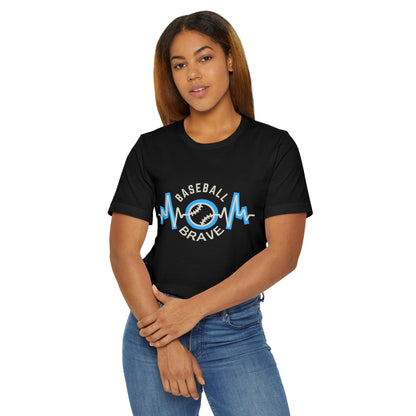 Brave MOM heartbeat T-Shirt