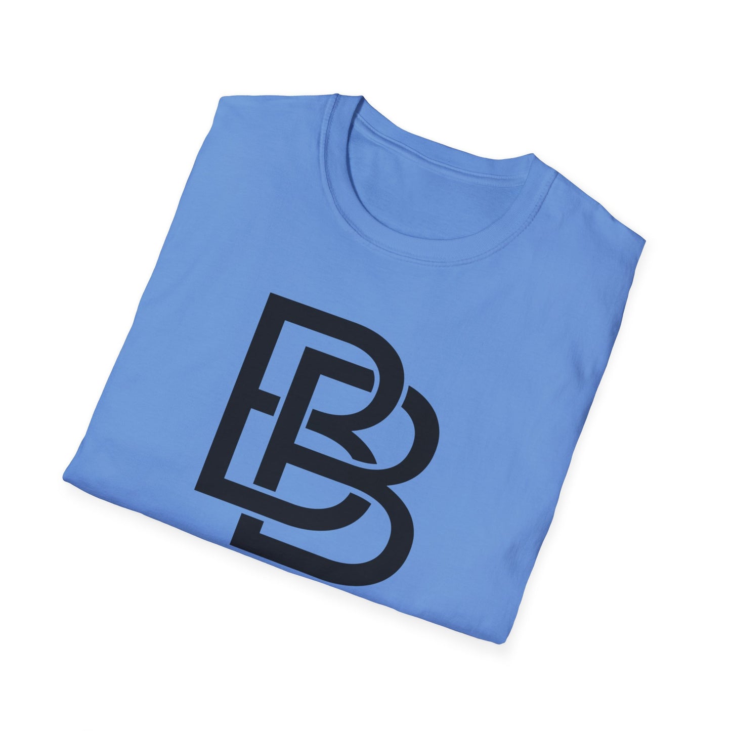 Monogram BB Logo T-Shirt — Minimal Black Initials Tee