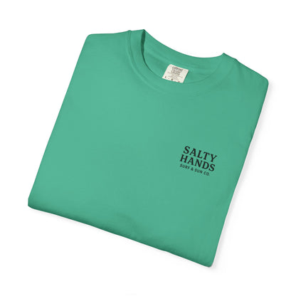 Salty Hands Surf & Sun T-Shirt — Crystal Coast Graphic Tee