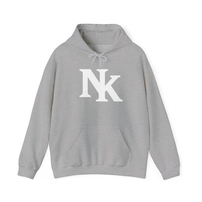 NK Monogram Hoodie – Classic Letterman-Style Logo Pullover