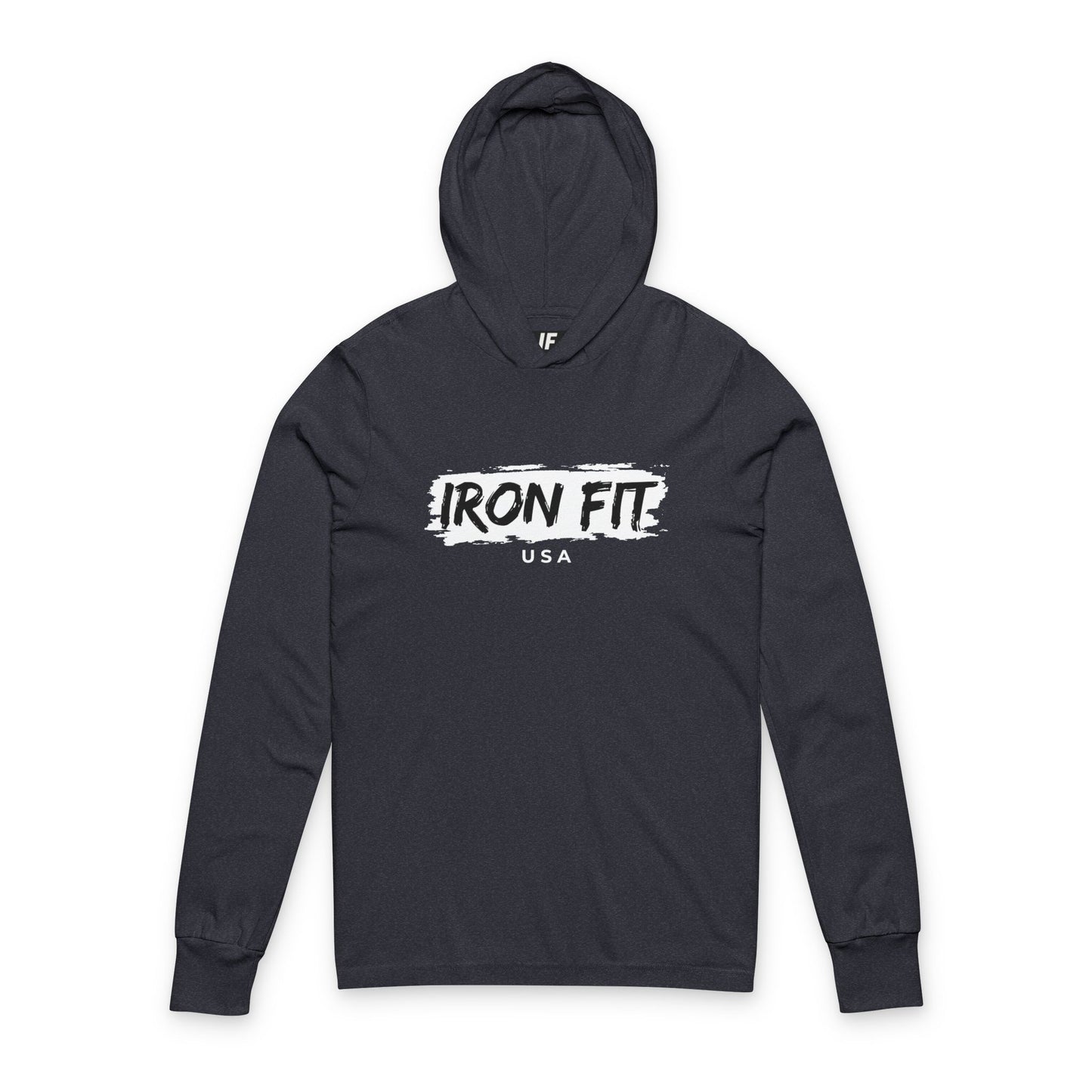 Iron Fit Hooded Long Sleeve Tee – Light Feel. Bold Energy.