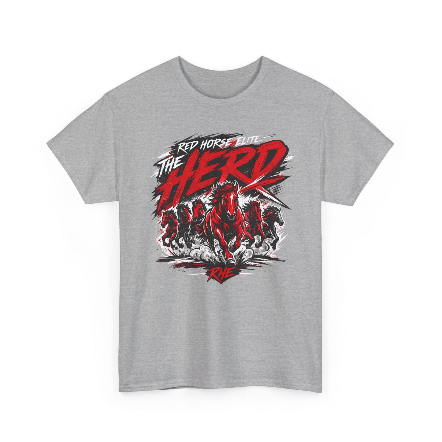 The Herd Graphic Tee — Red Horse Elite Bold T-Shirt