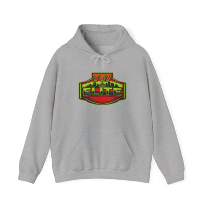 757 Elite Hoodie — Hampton Roads Skyline Logo Pullover