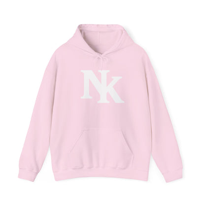 NK Monogram Hoodie – Classic Letterman-Style Logo Pullover
