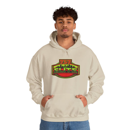 757 Elite Hoodie — Hampton Roads Skyline Logo Pullover