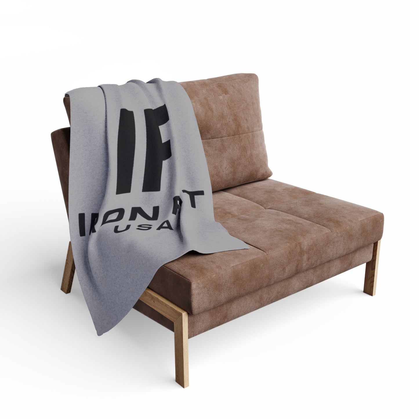 Arctic Fleece Blanket - Soft Warm Throw for Cozy Nights, Gym Lovers Gift, Modern Home Decor, Workout Blanket, Holiday Present