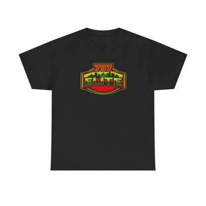 757 Elite Logo T-Shirt — Vintage City Skyline Graphic Tee
