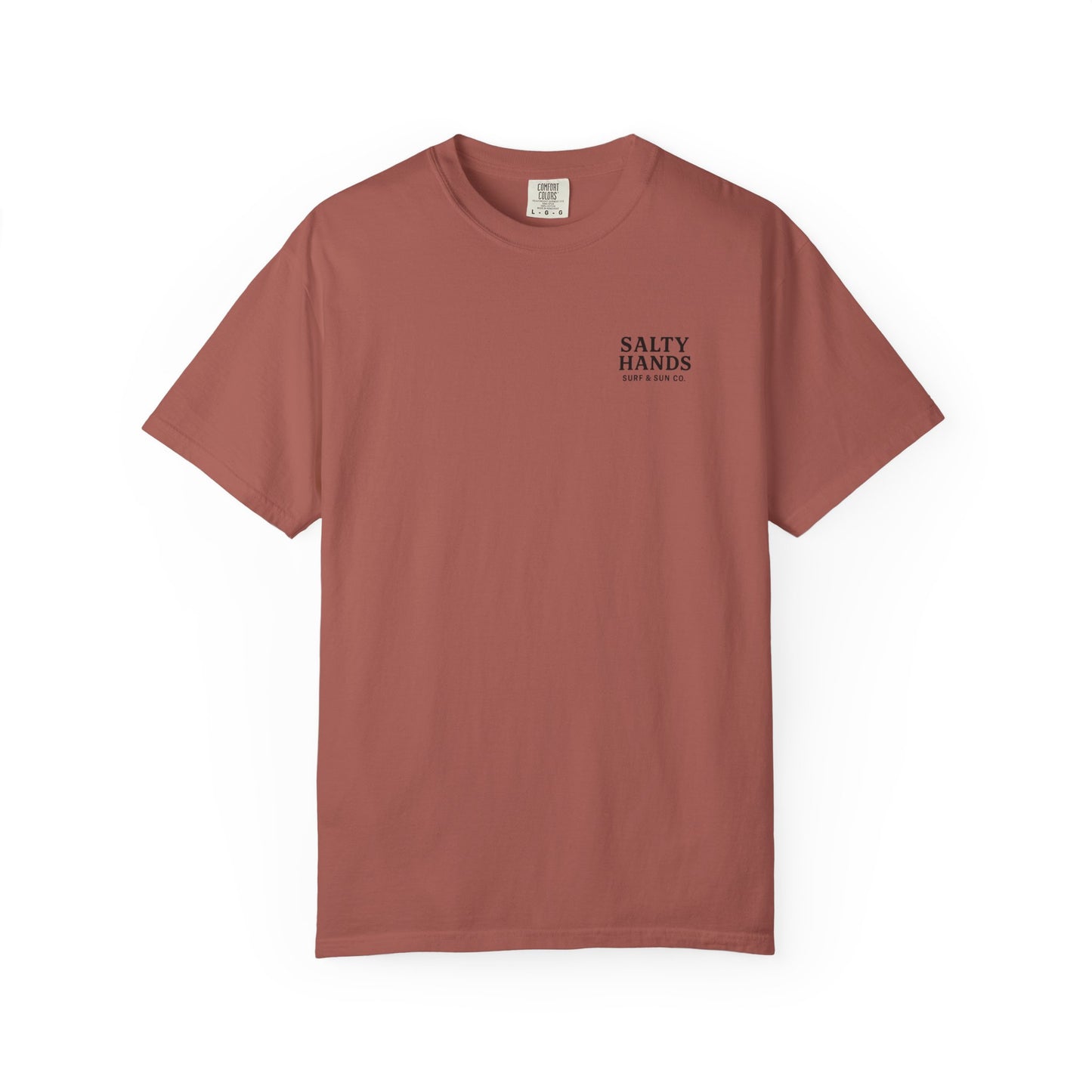 Salty Hands Surf & Sun T-Shirt — Crystal Coast Graphic Tee
