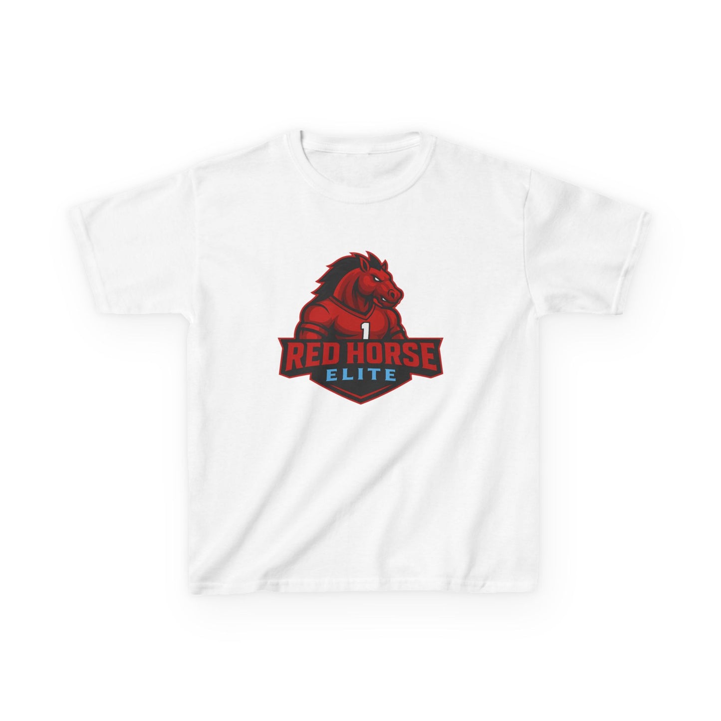 Kids T‑Shirt — Red Horse Elite Logo Youth Tee
