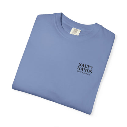 Salty Hands Surf & Sun T-Shirt — Crystal Coast Graphic Tee