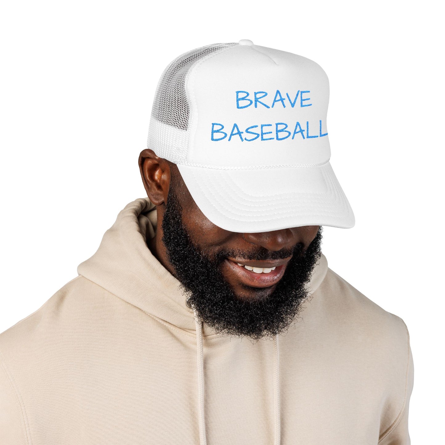 Brave Baseball Foam Trucker Hat
