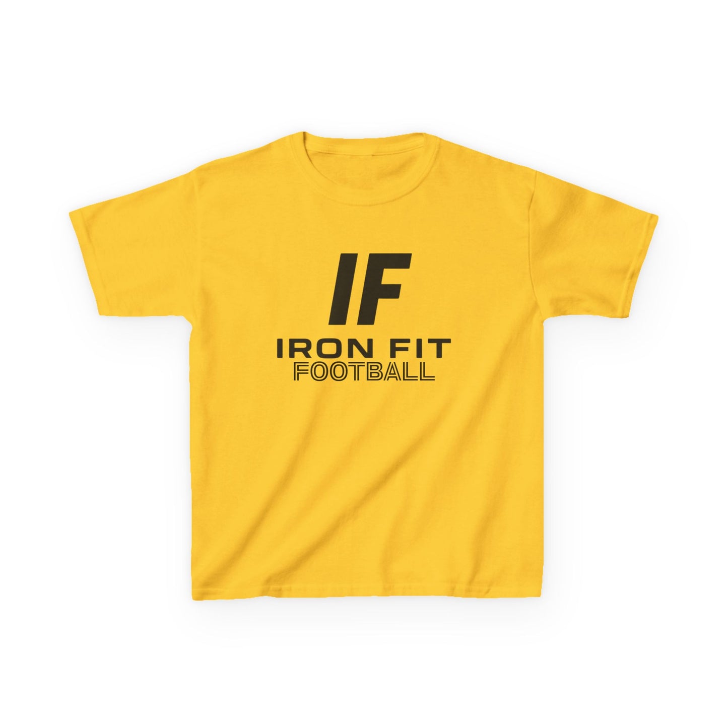 Youth Iron Fit Cotton Tee-Football Edition