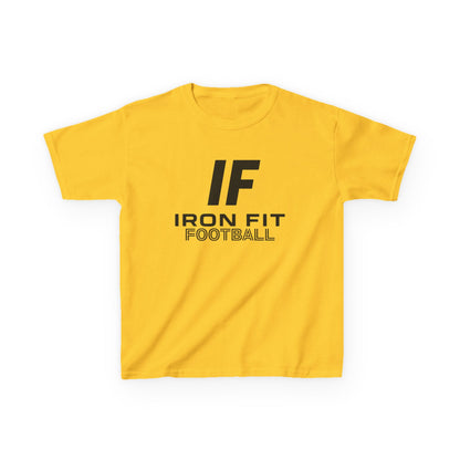 Youth Iron Fit Cotton Tee-Football Edition