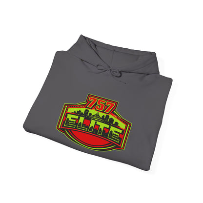 757 Elite Hoodie — Hampton Roads Skyline Logo Pullover