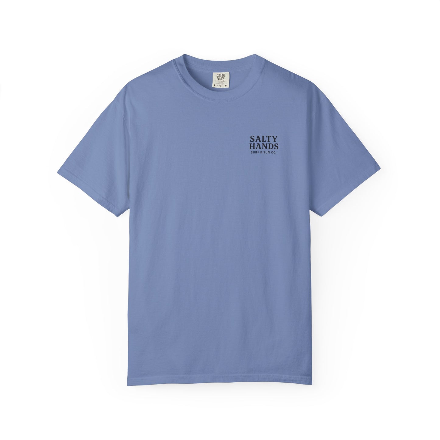 Salty Hands Surf & Sun T-Shirt — Crystal Coast Graphic Tee