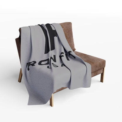 Arctic Fleece Blanket - Soft Warm Throw for Cozy Nights, Gym Lovers Gift, Modern Home Decor, Workout Blanket, Holiday Present