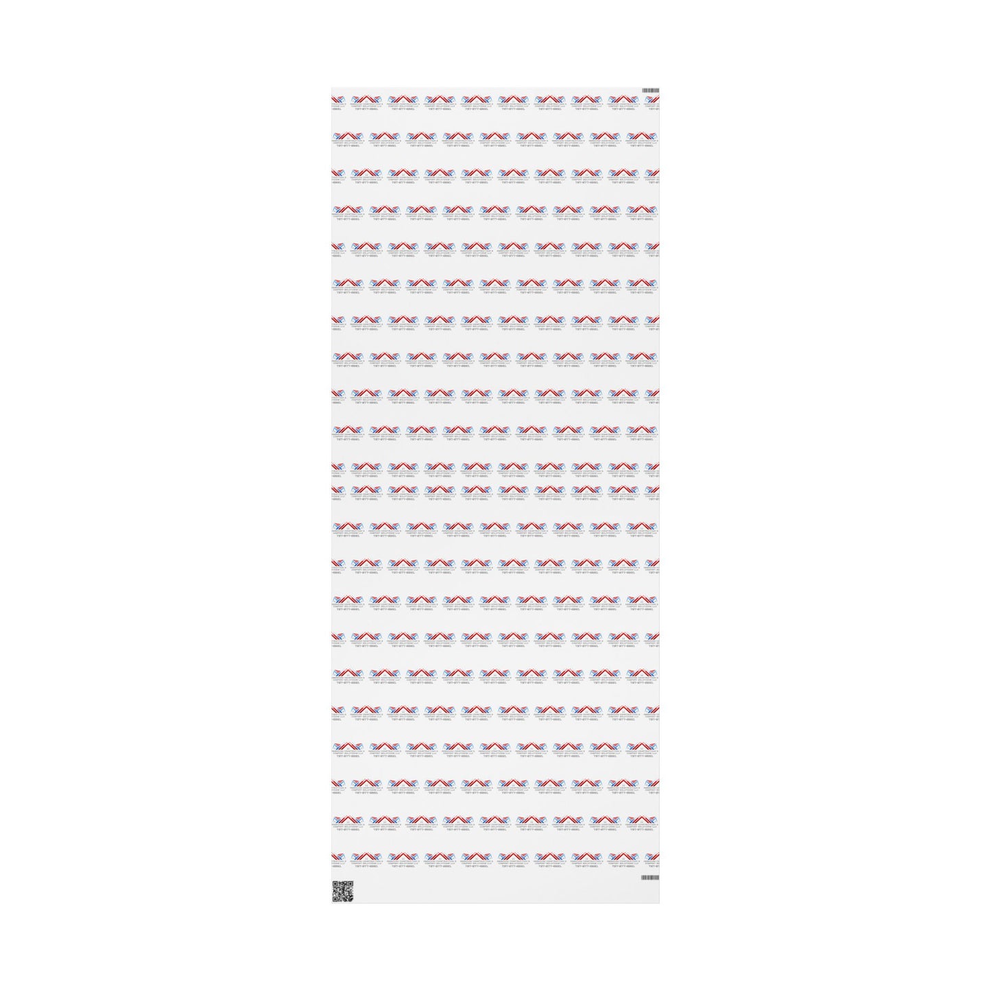 Patriotic Union Jack Accent Wrapping Paper Roll