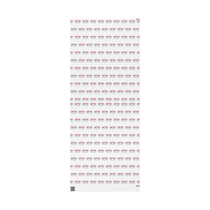 Patriotic Union Jack Accent Wrapping Paper Roll