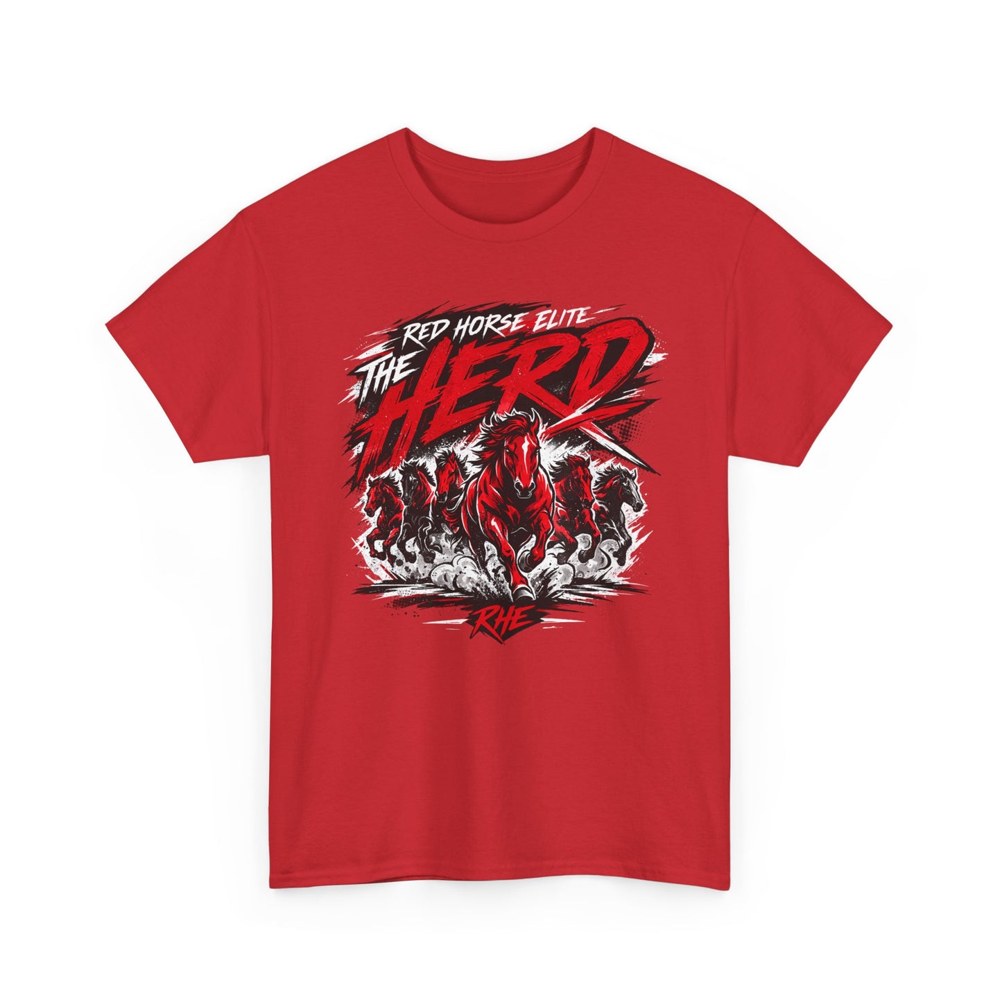 The Herd Graphic Tee — Red Horse Elite Bold T-Shirt