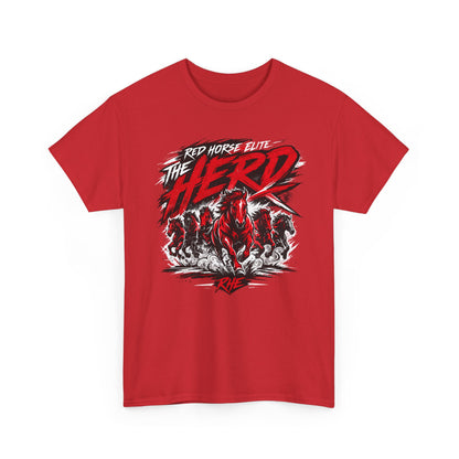 The Herd Graphic Tee — Red Horse Elite Bold T-Shirt