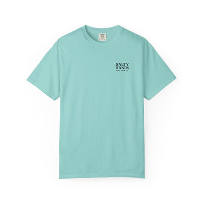 Salty Hands Surf & Sun T-Shirt — Crystal Coast Graphic Tee
