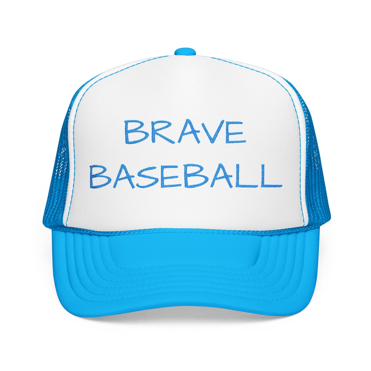 Brave Baseball Foam Trucker Hat