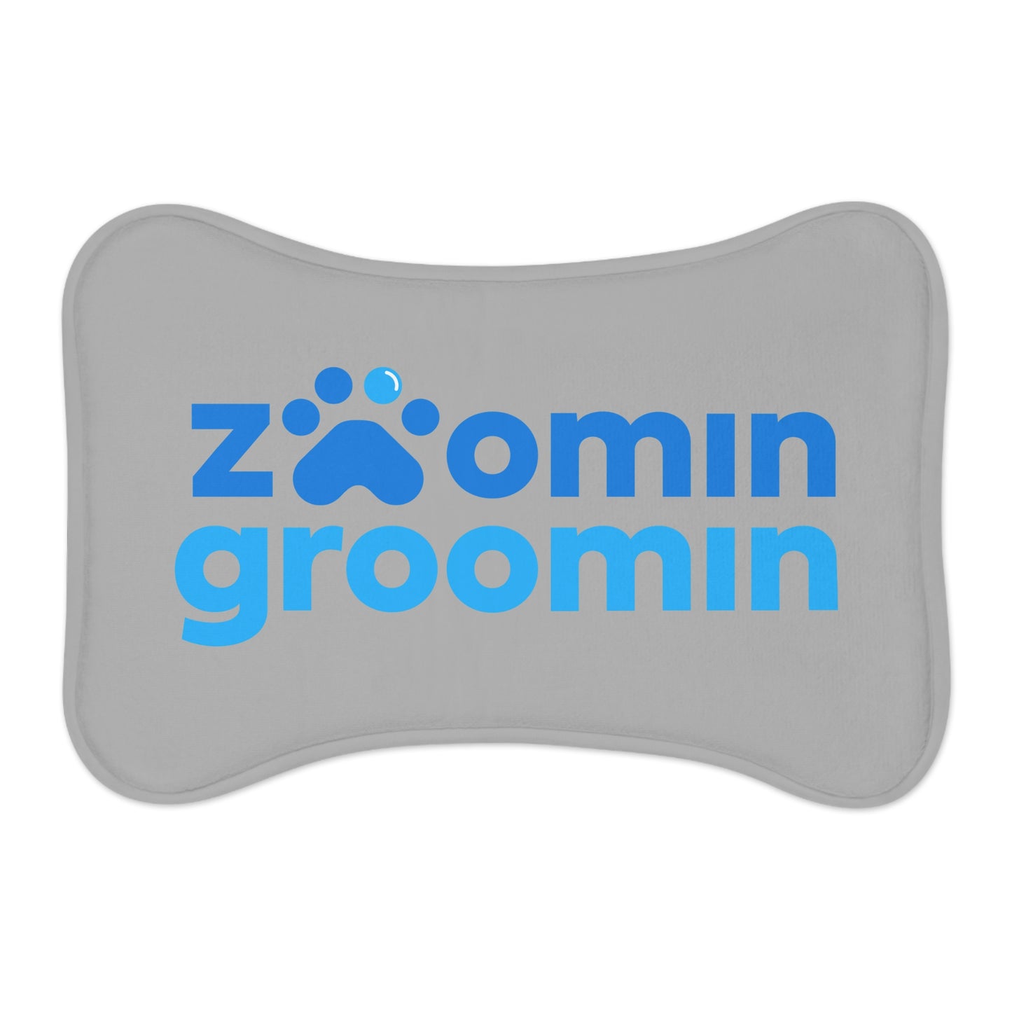 Stylish Pet Feeding Mat for Mess-Free Dining, Dog Food Mat, Cat Feeding Mat, Pet Decor, Zoomin Groomin Design
