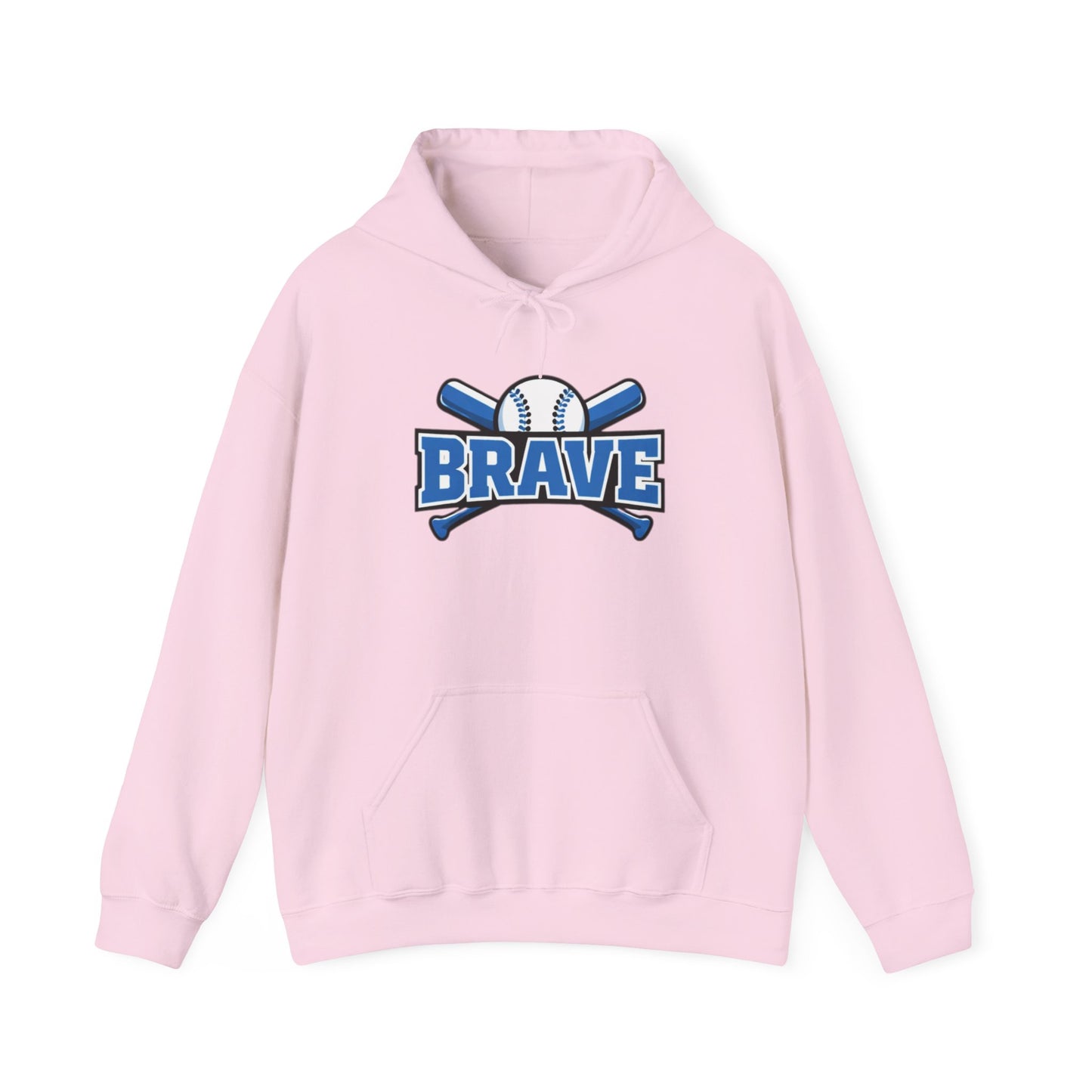 Brave Baseball Hoodie –  Team Spirit Pullover