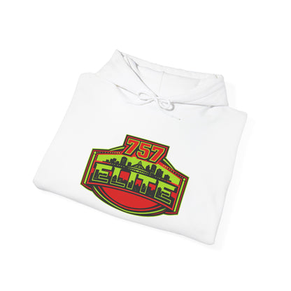 757 Elite Hoodie — Hampton Roads Skyline Logo Pullover