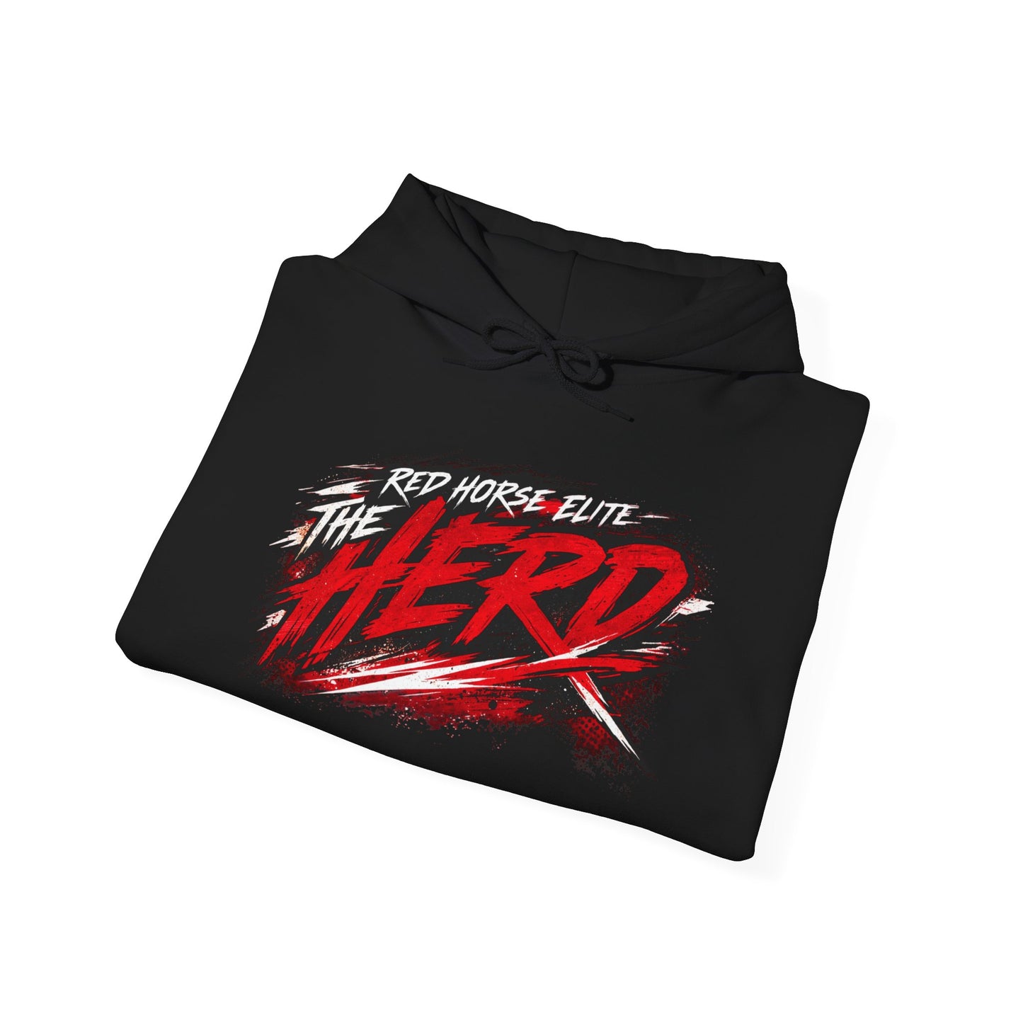 The Herd Hoodie – Red Horse Elite Graphic Hooded Sweatshirt