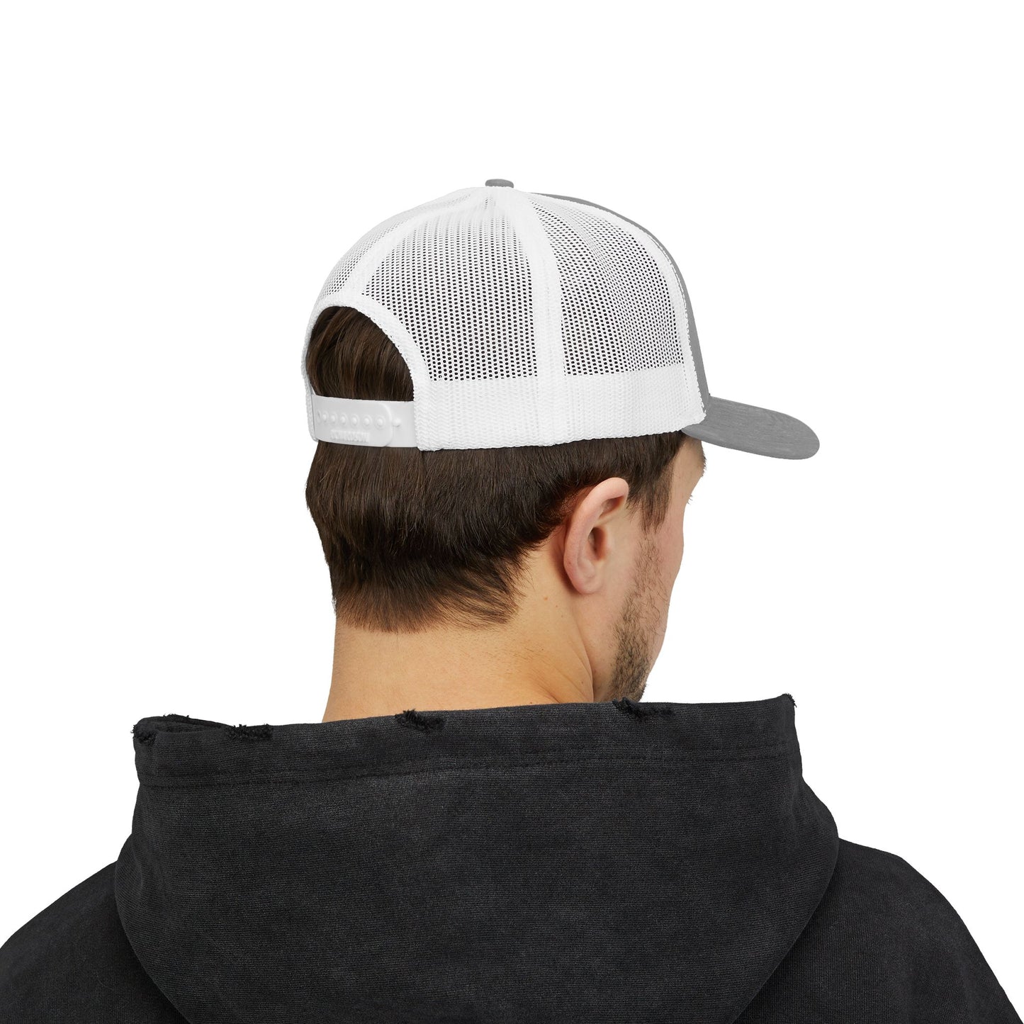 Red Horse Elite Trucker Cap — Embroidered Snapback Hat