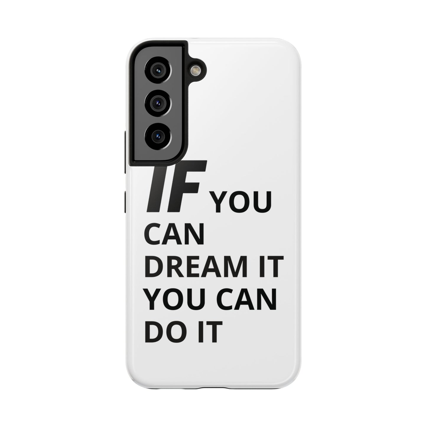 Iron Fit Tough Phone Case – IF You Can Dream It, You Can Do It